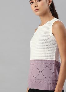 Roadster Crochet Styled Back Top with Tie-Ups