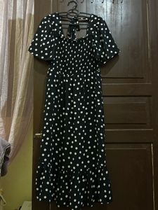polka dot dress