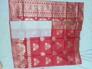 Banarasi Lichi Silk Saree