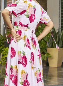 Flowy Floral Maxi Dress