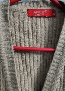Classic Knit Sleeveless Cardigan winter warm
