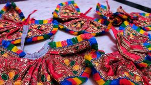 Decorative Hindu God Idols Set