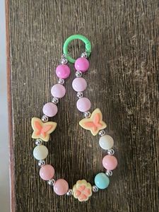 Cute Beaded Bracelet with Charm of monbile