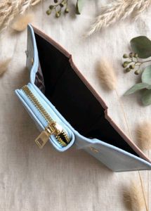 🆕Cute Light Blue Wallet 3 fold