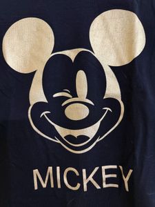 Black Mickey Mouse Bodysuit