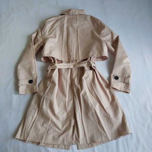 Imported  Baby pink Trench Coat 🎀🫧