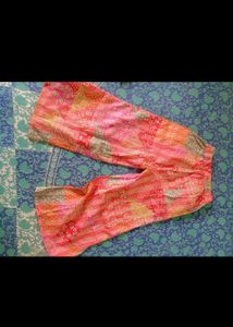 Girls Pink top and plazzo..