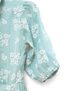 Charming Floral Print Dress for Girls