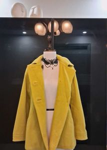 Yellow Trench Coat