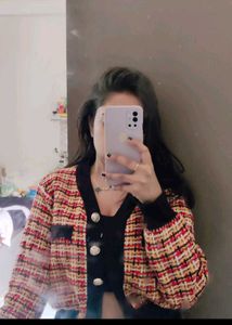 Tweed Cardigan - Stylish &amp; Unique