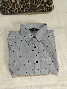 women's Striped Star Shirt