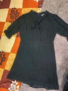 Berrylush Women Fit &amp; Flare Black Dress