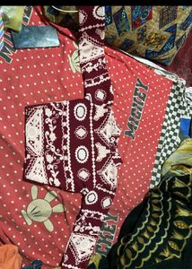 Maroon Kurta with White Embroidery