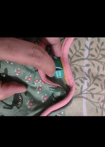 Combo Cute Blue Animal Print Baby Romper