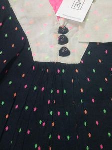 YEPME Kurta with Multi-color Dots