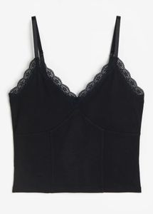 Lace Trim Cami Top