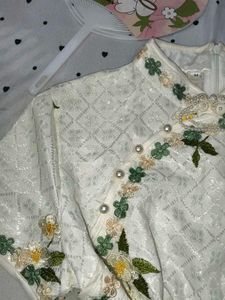 Elegant White Embroidered Top