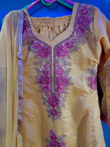 Heavy Embroidered Garara Set