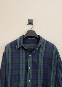 Ralph Lauren Plaid Button-Down Shirt