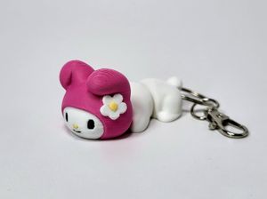 Articulated Cute Bunny keychain