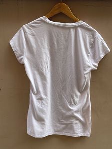 Classic White V-Neck T-Shirt