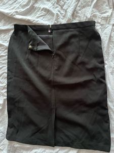 Classic Black Pencil Skirt