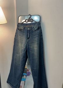 Blue Baggy Jeans