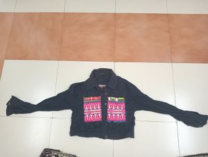 Black Cotton Jacket For Women