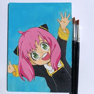 Anya Forger (Anime) Canvas Painting