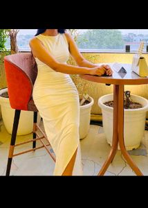 Maxi White Dress Bodycon