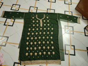 Elegant Green Kurta Set with Dupatta