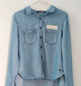 Light Wash Denim Shirt