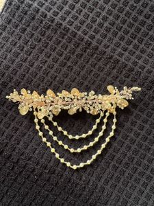 Pearl & Crystal Floral Hair Vine