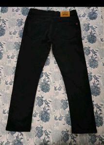 Levi Strauss Black Denim Jeans for men