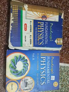 Pradeep's Fundamental Physics Class XII Vol I & II