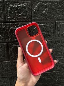 Red Transparent Phone Case