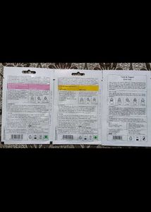 Nykaa Naturals Sheet Masks Trio