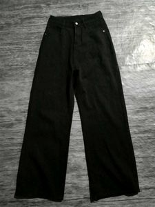 Black Wide Leg Jeans