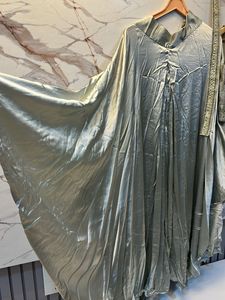 SALE PRICE!! Designer Label- Pure Silk Lehenga Ski