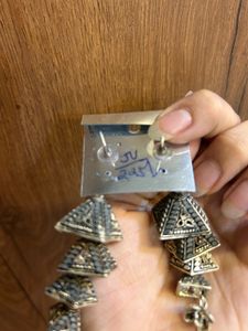 Designer Tiered Jhumka Earrings