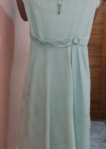 Elegant Mint Green Dress