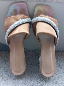 Stylish Heels with Rhinestone Detail