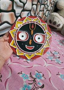 Handmade Jagannath Face Wall Decor