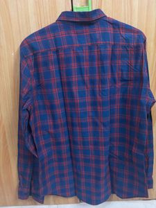 Levi's Blue &amp; Red Plaid Shirt