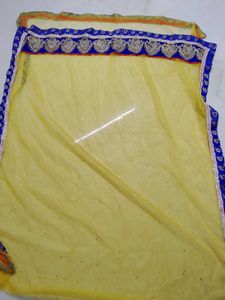 Embroidered Lahenga dupatta