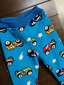 Cute Car Print Joggers for Kids