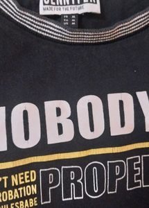 Jennyfer "Nobody's Property" Crop Top