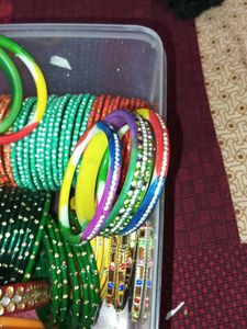 Beautiful Set of Glass Bangles