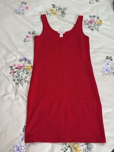 Vibrant Red Dress