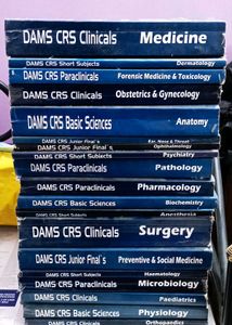 DAMS CRS Medical Books Collection